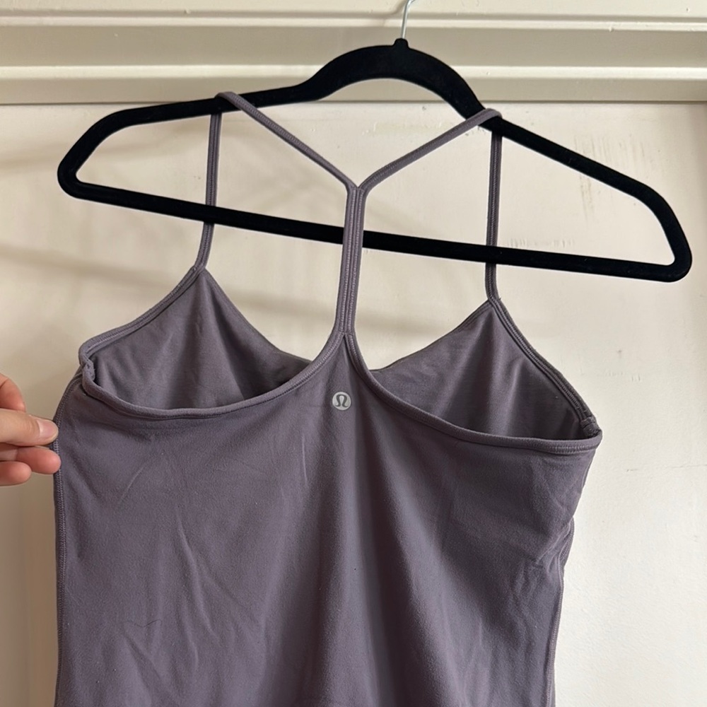 lululemon athletica Gray Tank Top